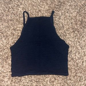 LA Hearts crop top